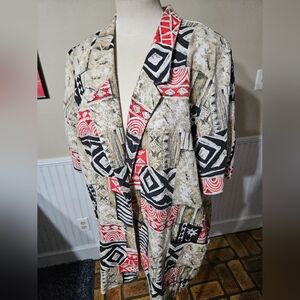 VTG 80s Diane Richard Retro Blazer Top Size 16